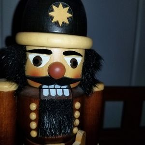 Vintage Ulbricht Natural Colored Nutcracker
